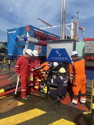 VINSSEN déploie un système innovant de pile à combustible à hydrogène homologué pour une utilisation maritime commerciale.