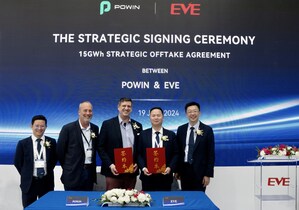 EVE Energy sa umiestnila podľa InfoLink Consulting v 1. štvrťroku 2024 na druhom mieste v rebríčku dodávok článkov na skladovanie energie